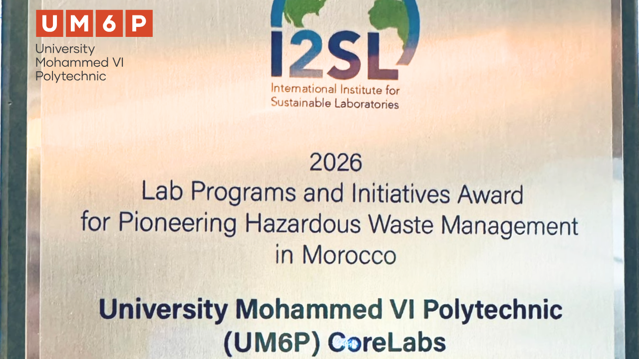 UM6P CoreLabs remporte le 2026 Lab Programs and